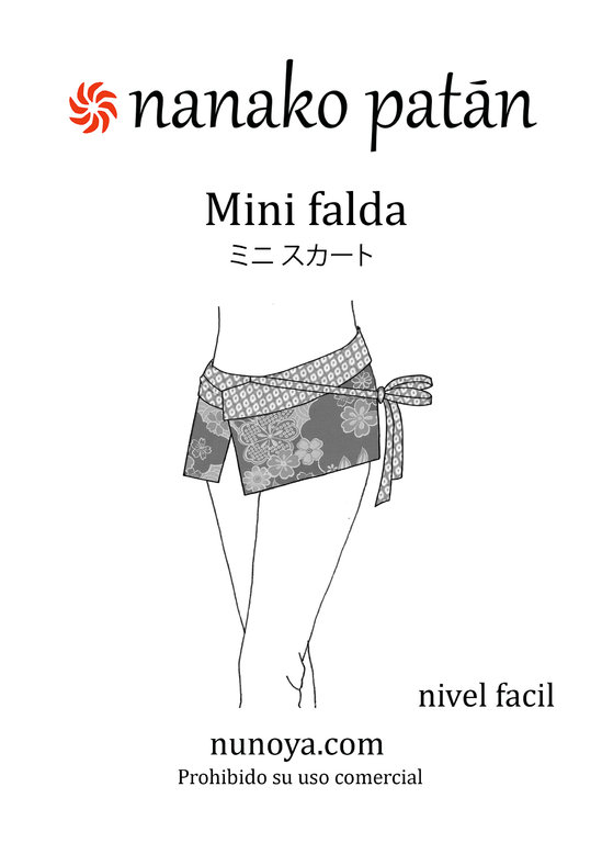 Patrón "Nanako Patán" - Mini falda