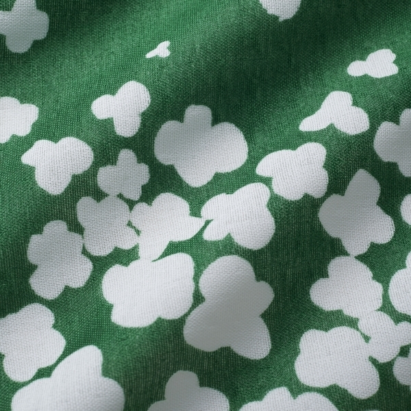 Peaceful cooing - Green - Cotton double gauze