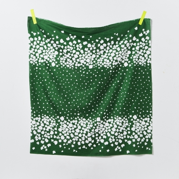 Peaceful cooing - Green - Cotton double gauze