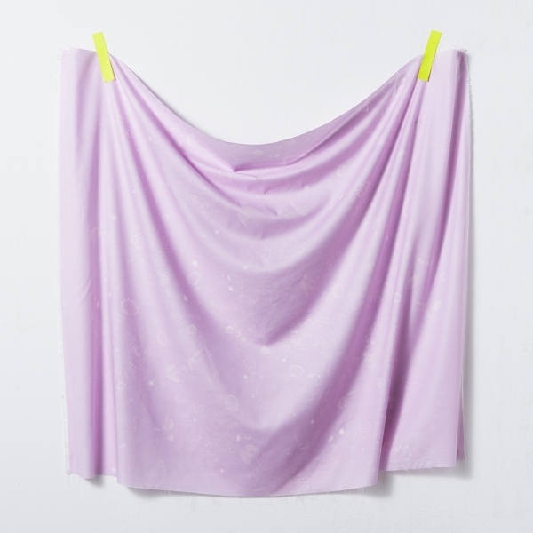 Jardin II - Light pink - Cotton & Silk