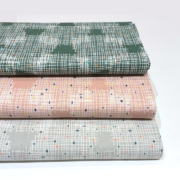 Gauze - on green from Tayutou by fabrica uka - Cotton/Linen