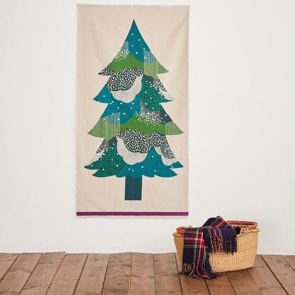 Árbol de Navidad - Verde - Echino - Algodón y lino