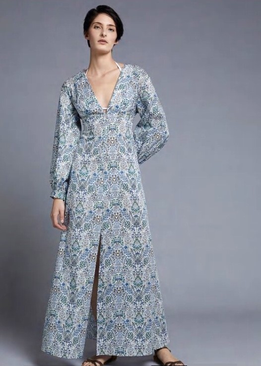 Beatrix Maxi Dress Sewing Pattern - Liberty Fabrics