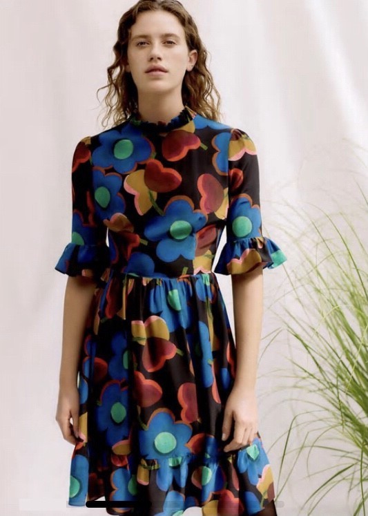 Alexa Frill Dress Sewing Pattern Size 6-22 - Liberty Fabrics
