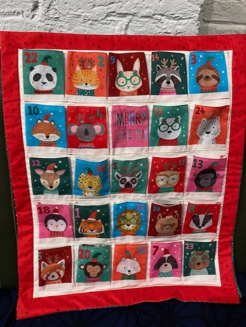 Merry Menagerie Advent Calendar by Kate Mcfarlane - Cotton