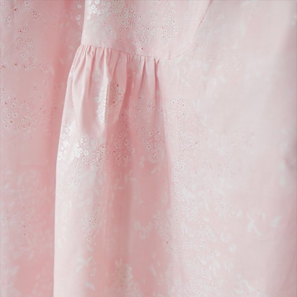 Lei nani - rosa clara/perla - 100% organic cotton lawn
