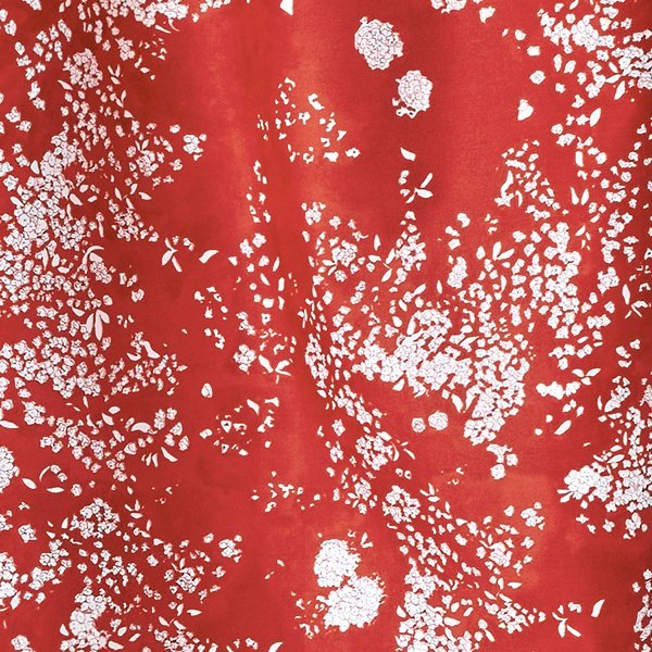 Lei nani - rojo/perla - 100% organic cotton lawn