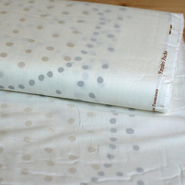 MIZUSUMU by Anu Tuominen & Naomi Ito - White - Organic Cotton Double Gauze - 2023