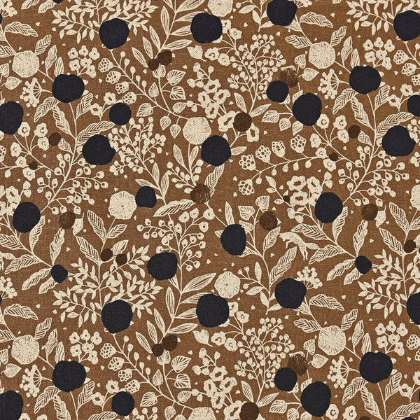 plum - Brown - Echino 2023 - Cotton and linen canvas